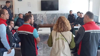 Jandarma Personeline Hayvan Sevkleri Eğitimi