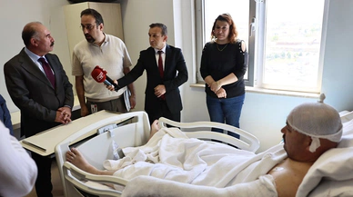 Vali Çalgan’dan Patlamada Yaralanan İşçilere Ziyaret