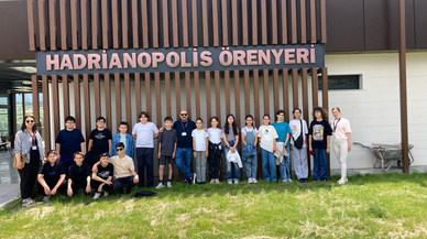 Karabük'te öğrenciler Hadrianapolis Antik Kenti'ni ziyaret etti
