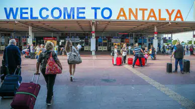 Antalya'ya Gelen Turist Sayısı 14,5 Milyonu Aştı