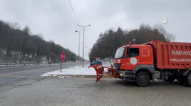 Bolu Dağı'nda Kar Yağışı