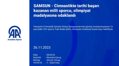 Cimnastikte Tarihi Başarı Kazanan Milli Sporcu, Olimpiyat Madalyasına Odaklandı
