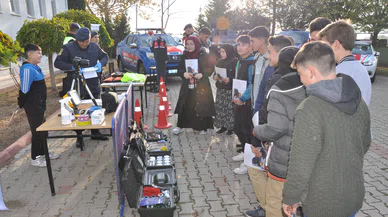 Gümüşhacıköy'de Öğrenciler Jandarma ile Buluştu