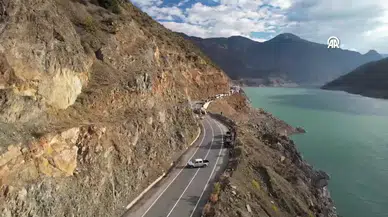 Güncelleme - Heyelan Sonucu Tek Şeridin Kullanıldığı Artvin-Ardahan Kara Yolunda Ulaşım Normale Döndü