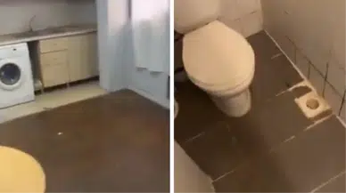 İstanbul'da Bakımsızlıktan Dökülen Daireyi 15 Bin 500 Liraya Kiraladılar