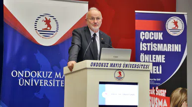 Omü Rektörü Ünal Çocuk İstismarıyla Mücadeleye Dikkati Çekti