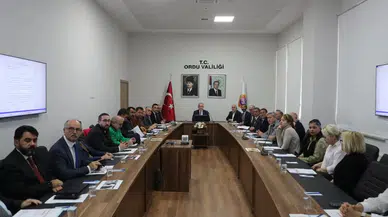 Ordu'da İl Hayvanları Koruma Kurulu Toplantısı Yapıldı