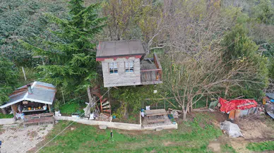 Ordulu Ailenin 17 Metrekarelik Ağaç Evi Hafta Sonları Buluşma Noktası Oldu