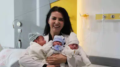 12 Yıllık Bebek Hasretinin Akabinde Tüp Bebekle Üçüz Sahibi Oldular