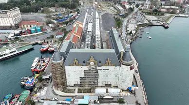 2010 Yılındaki Yangında Alevlere Teslim Olan Haydarpaşa Garı’nın 7 Yıldır Süren Onarımı Hala Tamamlanmadı
