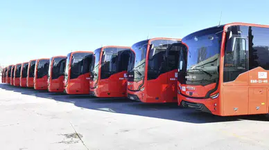 Ankara Büyükşehir’den Esenboğa’ya Bagaj Dizaynlı Yeni Ego Otobüsleri