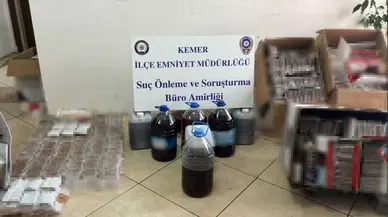 Antalya’da Kaçak Tütün ve Geçersiz Alkol Operasyonu: 5 Gözaltı