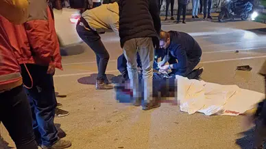 Arabanın Çarptığı 2 Yaya Yaralandı, Şoför Kaçtı