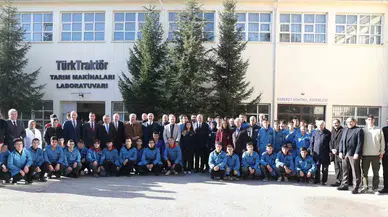 ATO Lideri Baran ve Bakan Yardımcısı Şamlıoğlu’ndan Meslek Lisesi Ziyareti