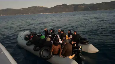 Ayvacık Açıklarında 116 Kaçak Göçmen Yakalandı