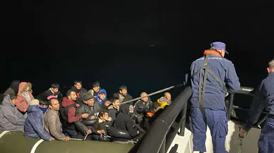 Ayvalık’ta 69 Göçmen Kurtarıldı