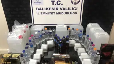 Balıkesir’de Uydurma İçki Operasyonu