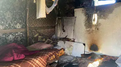 Baraka Yangını Grupları Alarma Geçirdi