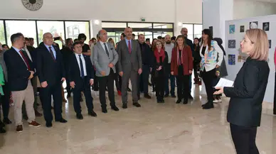 Baün’de 27 Ülkeden Sanatkarların Yapıtları Sergilendi
