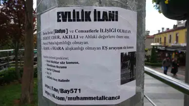 Bu türlü Evlilik İlanı Görülmedi