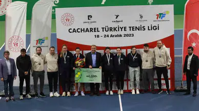 Cacharel Türkiye Tenis Ligi’nde Bayanların Şampiyonu Enka Spor Kulübü