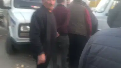 Çalışmadığı İçin İteledikleri Kamyonet Kaza Yaptı