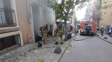 Cihangir’de Korkutan Yangın