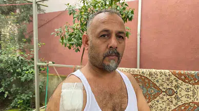 Çocuklarıyla Bahçede Otururken Dehşeti Yaşadı