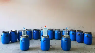 Çorum Polisinden Operasyon: Serada 876 Litre Uydurma İçki Ele Geçirildi