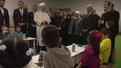 Diyanet İşleri Lideri Erbaş: "Kur’an Kursları Diyanet İşleri Başkanlığımızın En Değerli Projelerinden Birisidir"