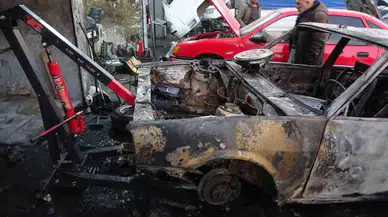 Diyarbakır’da Bakım İçin Endüstriye Götürülen Araç Hurdaya Döndü