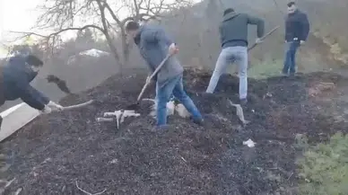 Düzmece İçki Yapıyordu, Bidonları Gömdüğü Yer Hayrete Düşürdü