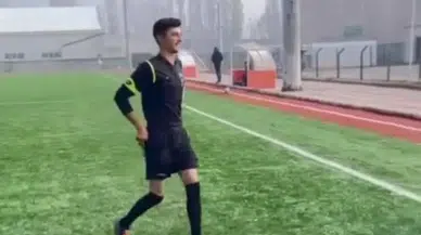 Engelli Bireylere Futbol Maçında Hoş Anı