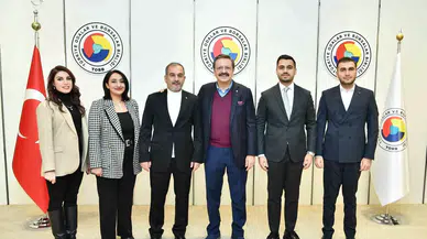 Etso Heyeti Hisarcıklıoğlu ile Bir Ortaya Geldi