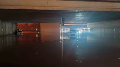 Gaziantep’te Sağanak Hayatı Felç Etti