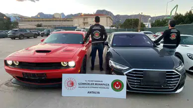 Gümrük Koruma Takımları 187 Milyon Liralık Kaçak Lüks Araçlara El Koydu