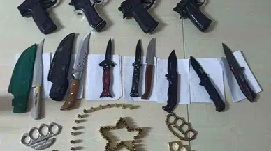 Karaman’da 5 Ayda Aranan 133 Kişi Tutuklandı, 244 Silah ve 657 Bıçak Ele Geçirildi