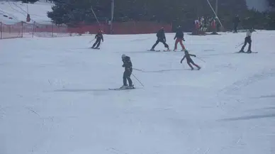 Kayakseverler Palandöken’e Akın Etti
