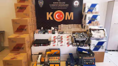 Konya’da Kaçakçılık Operasyonu: 9 Gözaltı