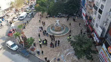 Manisa’nın Sembol Meydanı Kula Traverteniyle Kaplandı