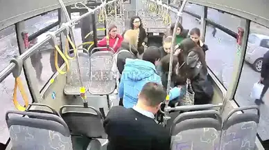 Otobüste Rahatsızlanan Gebe Bayanı Sürücü Hastaneye Yetiştirdi