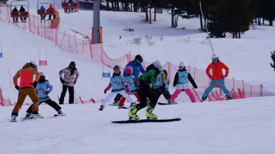Palandöken Pistlerinde Hummalı Çalışma