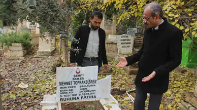 Şehit Mezarına Büyük Saygısızlık