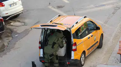 Taksiye Binip Karton Kutusunu Almadan Kaçan Kuşkulu, Polisi Alarma Geçirdi