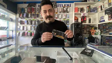 Teknik Serviste Panik Anları: Telefon Bataryasının Patlama Anı Kamerada