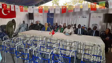 Tika’dan Senegal’deki Yaşlı ve Engellilere Yürüteç Dayanağı
