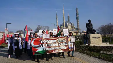 Tıp Fakültesi Öğrencileri Terör Taarruzlarını ve İsrail’i Protesto Etti