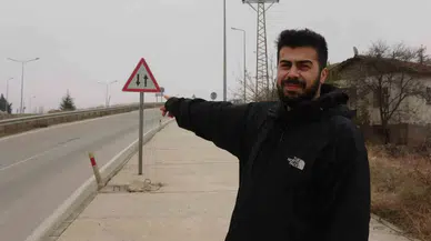 Tokat’ta Şoförleri Hayrete Düşüren Tabela
