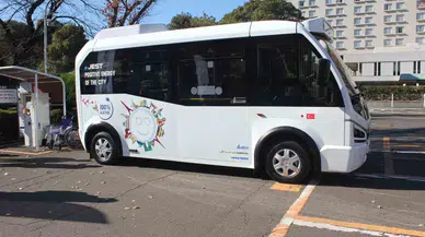 Türk Markası Elektrikli Minibüs, Tokyo Sokaklarında