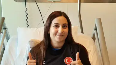 Ulusal Hentbolcu Beyza Karaçam, Ön Çapraz Bağ Ameliyatı Oldu